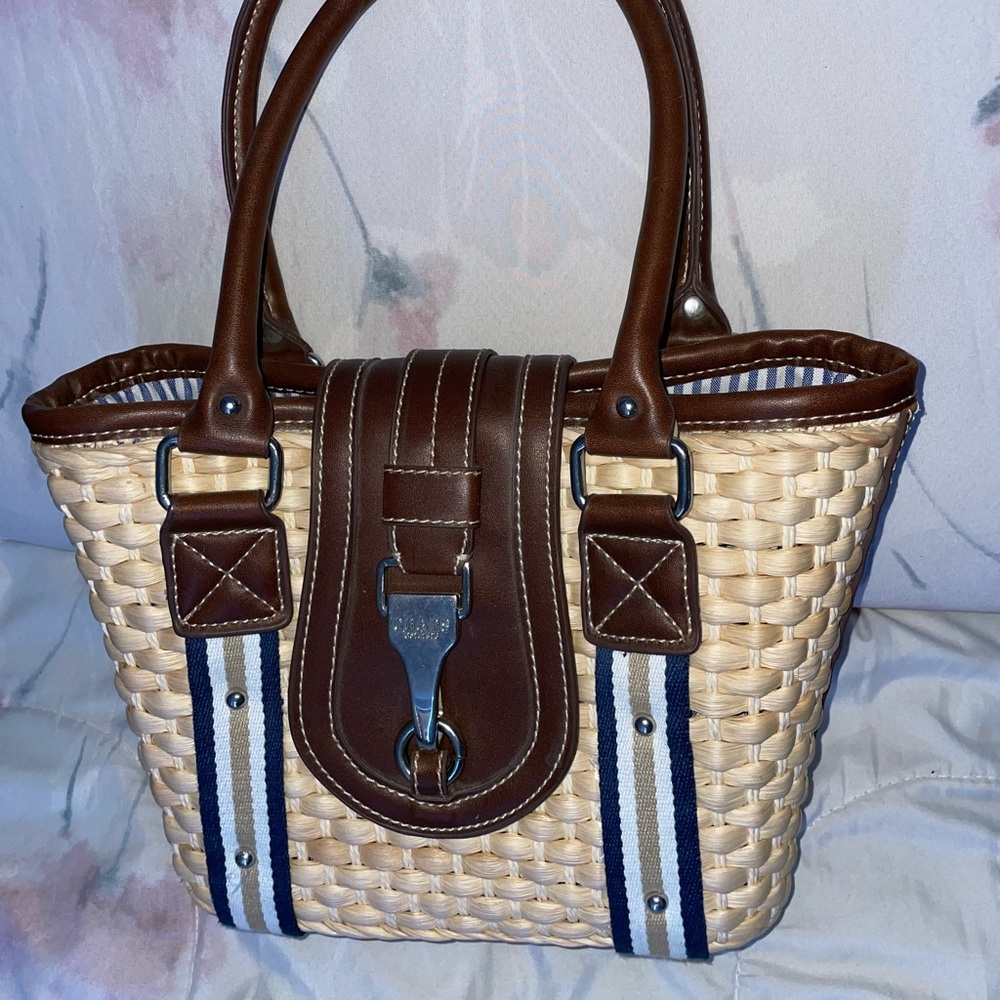 Weaved Tote Bag, Great condition. Bought for decoration. Never been used.